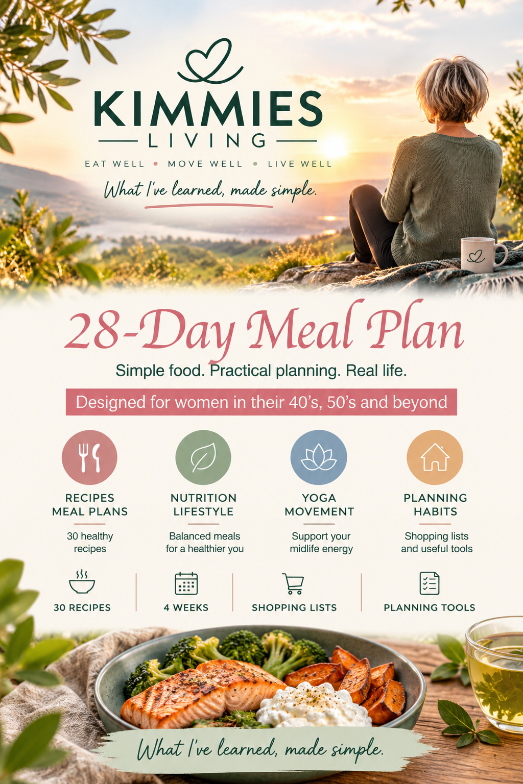 Kimmies Living 28-Day Meal Plan